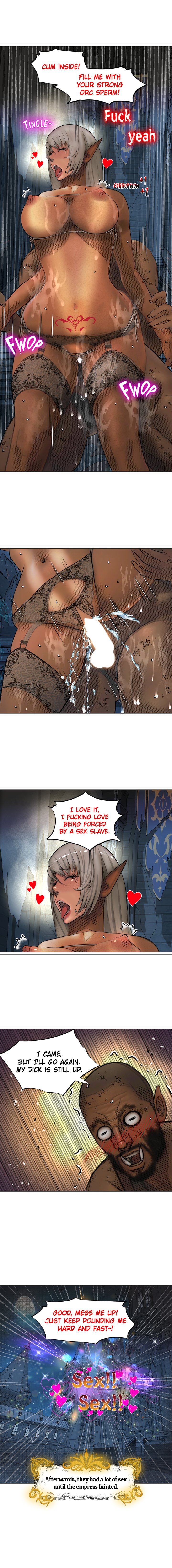 The DARK ELF QUEEN and the SLAVE ORC - Chapter 14 - photo - 13