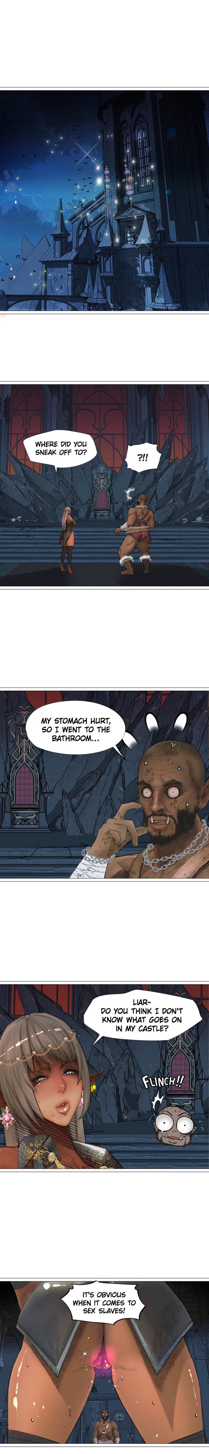 The DARK ELF QUEEN and the SLAVE ORC - Chapter 14 - photo - 4