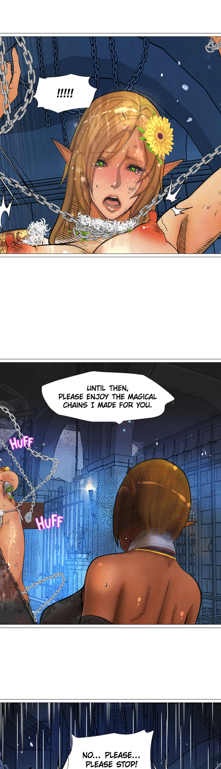 The DARK ELF QUEEN and the SLAVE ORC - Chapter 19 - photo - 36