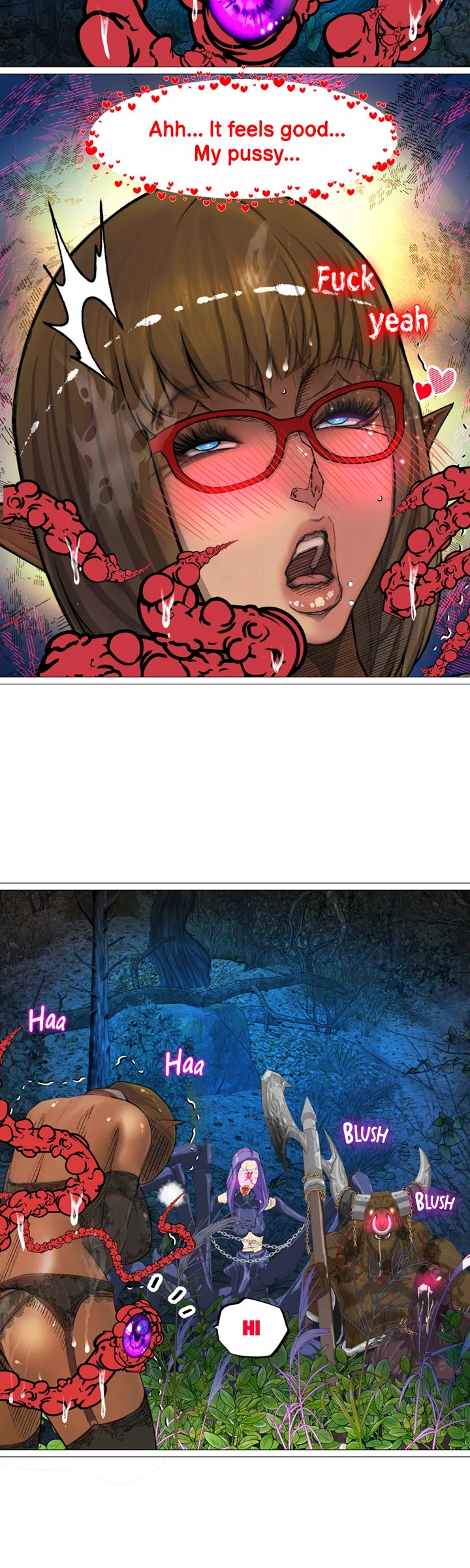 The DARK ELF QUEEN and the SLAVE ORC - Chapter 21 - photo - 24