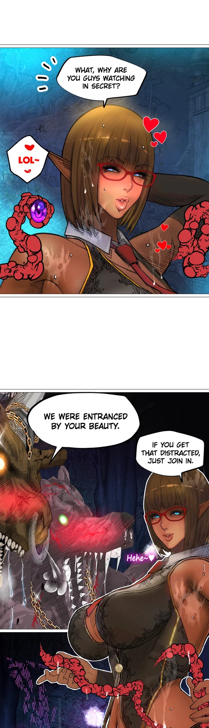The DARK ELF QUEEN and the SLAVE ORC - Chapter 21 - photo - 25
