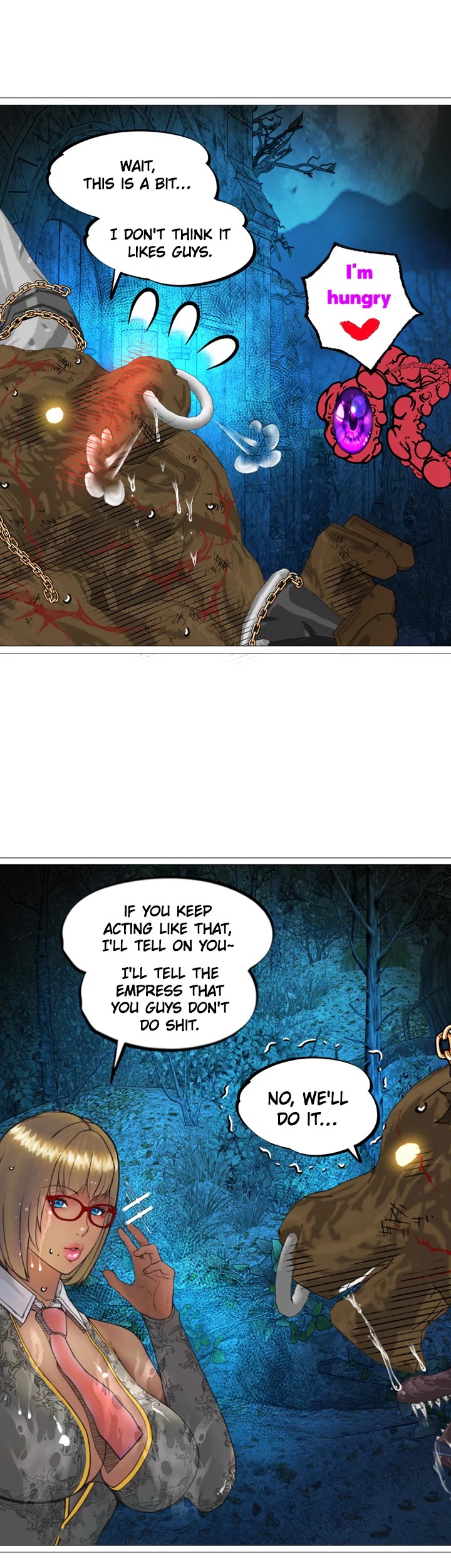The DARK ELF QUEEN and the SLAVE ORC - Chapter 21 - photo - 31