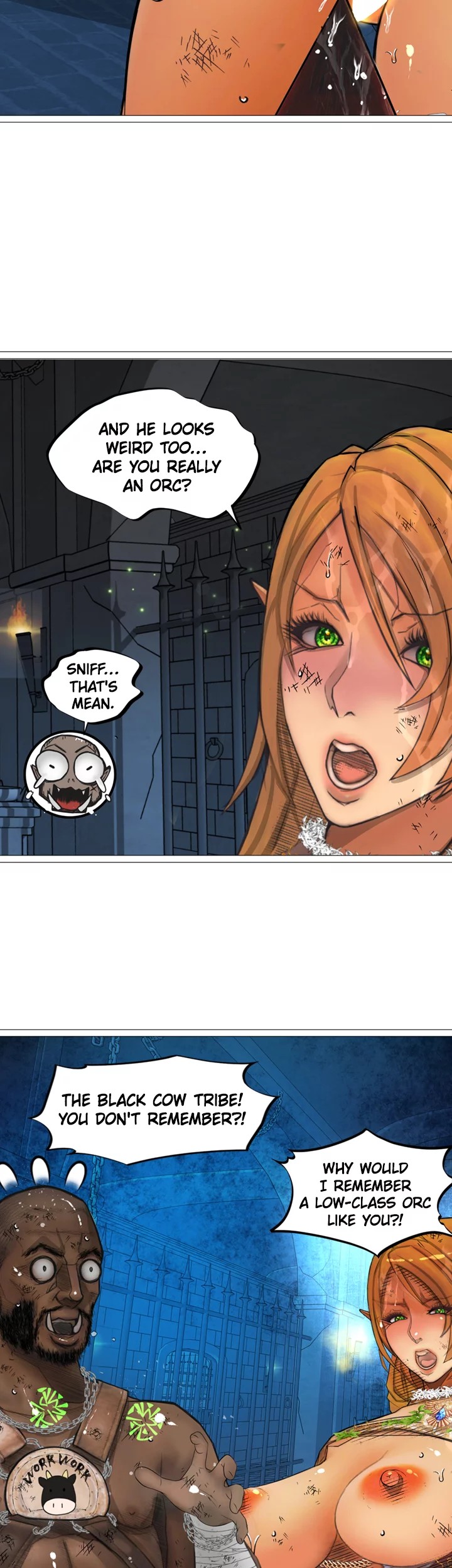 The DARK ELF QUEEN and the SLAVE ORC - Chapter 21 - photo - 7
