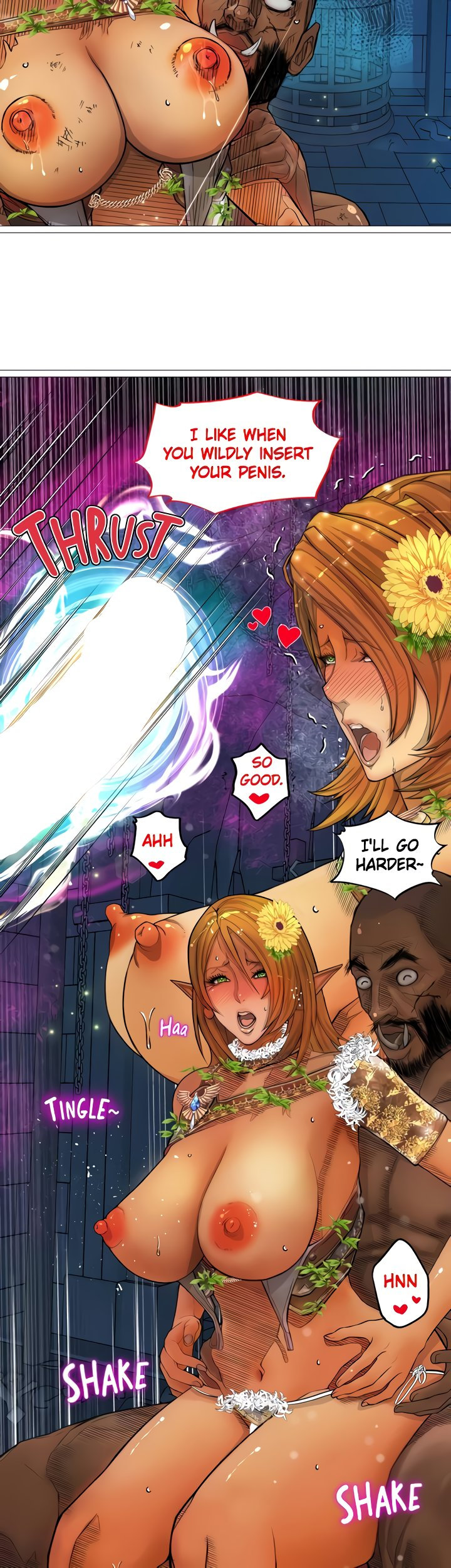 The DARK ELF QUEEN and the SLAVE ORC - Chapter 29 - photo - 10