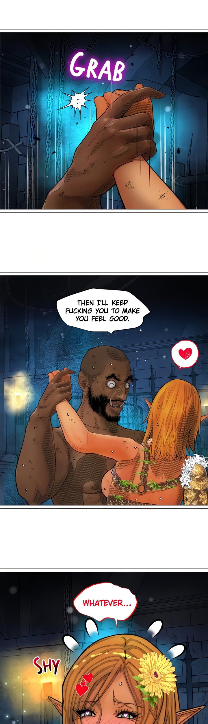 The DARK ELF QUEEN and the SLAVE ORC - Chapter 29 - photo - 13