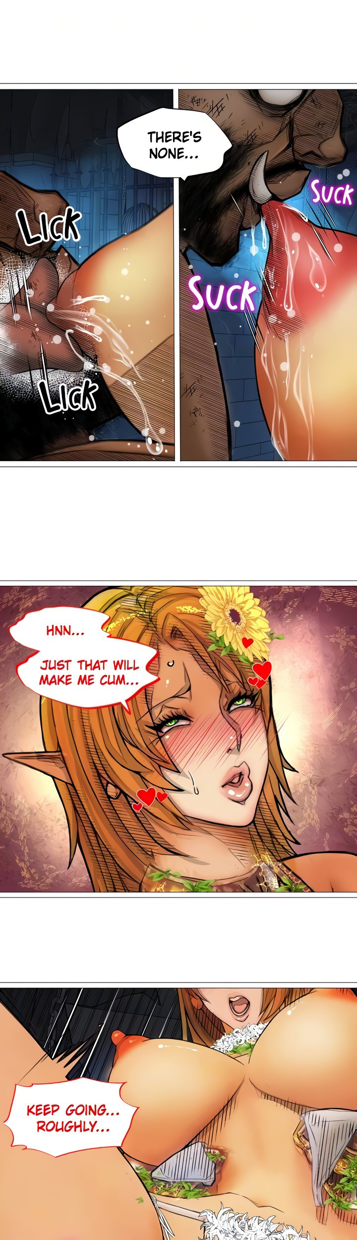 The DARK ELF QUEEN and the SLAVE ORC - Chapter 29 - photo - 17