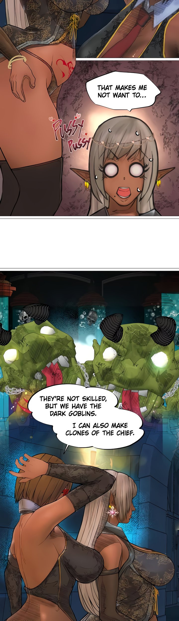 The DARK ELF QUEEN and the SLAVE ORC - Chapter 29 - photo - 26