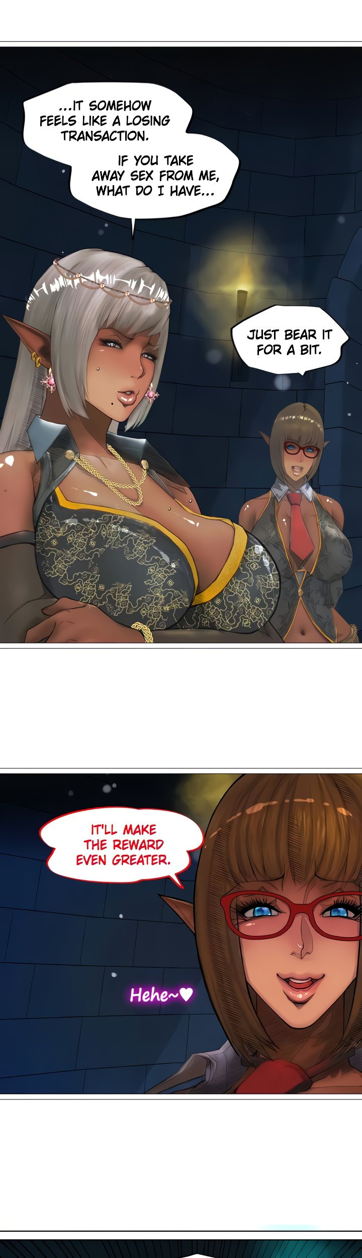 The DARK ELF QUEEN and the SLAVE ORC - Chapter 29 - photo - 28