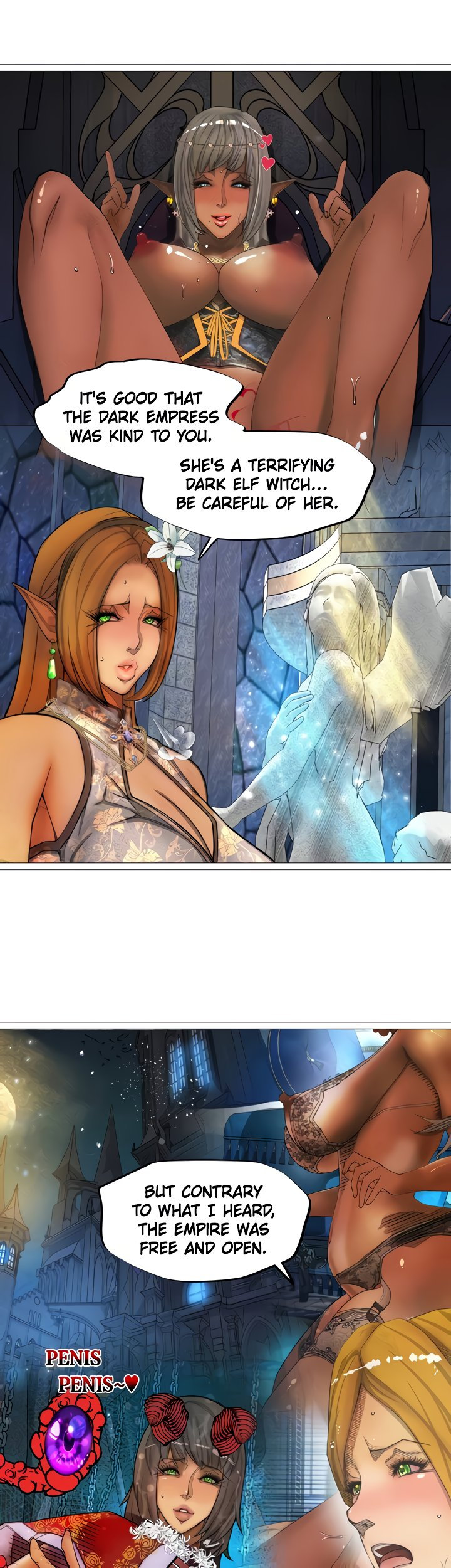 The DARK ELF QUEEN and the SLAVE ORC - Chapter 29 - photo - 32
