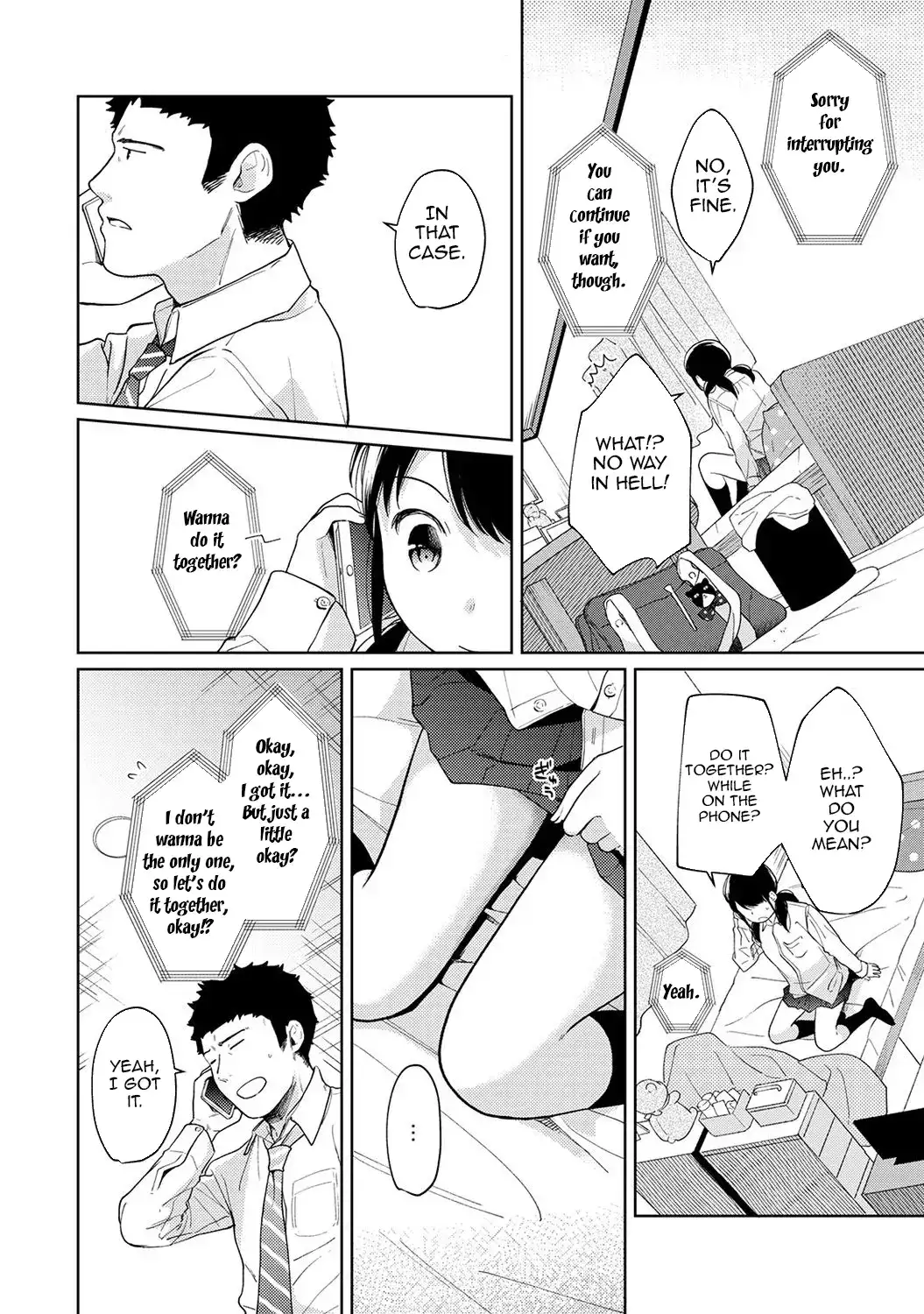 1LDK+JK Ikinari Doukyo? Micchaku!? Hatsu Ecchi!!? - Chapter 14 - photo - 15