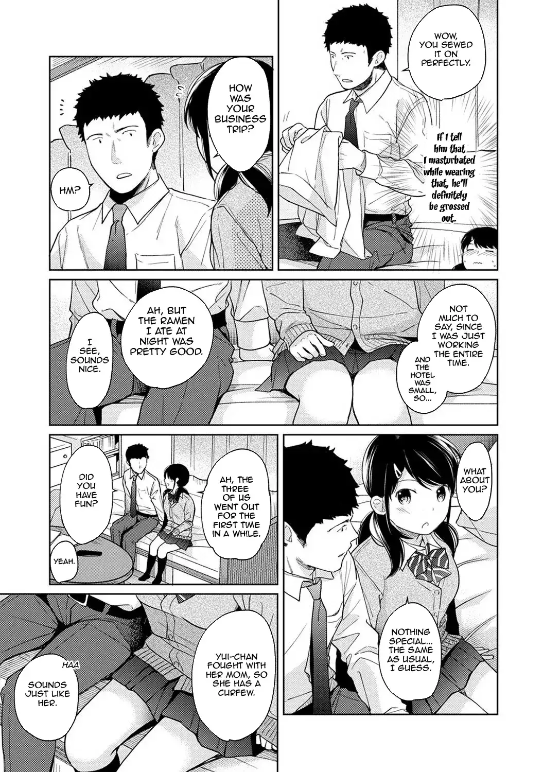 1LDK+JK Ikinari Doukyo? Micchaku!? Hatsu Ecchi!!? - Chapter 15 - photo - 12
