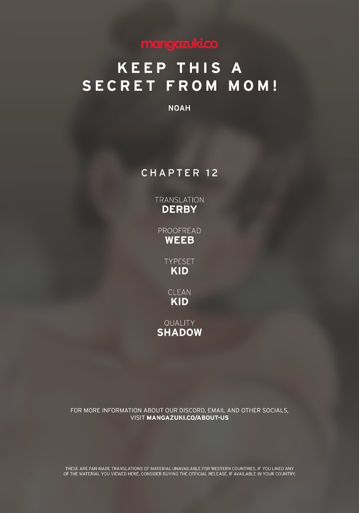 Keep it a secret from your mother! - Chapter 12 - photo - 1