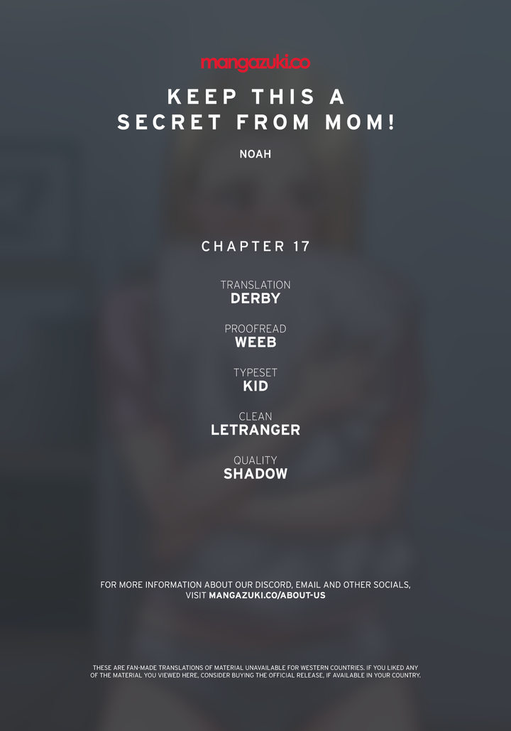 Keep it a secret from your mother! - Chapter 17 - photo - 1