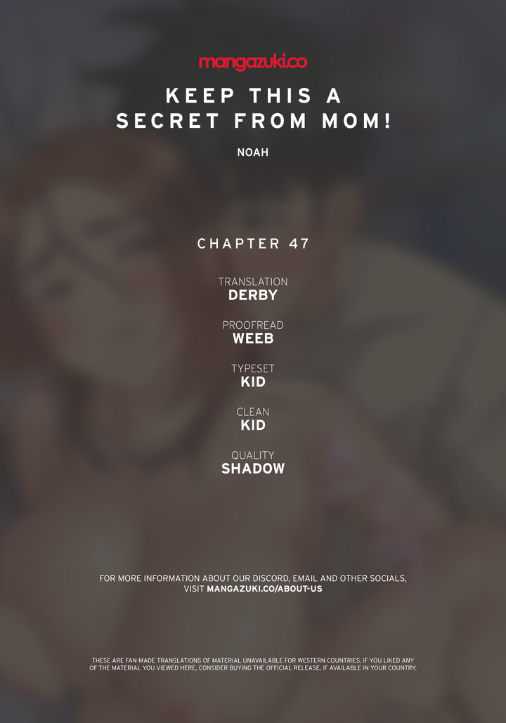Keep it a secret from your mother! - Chapter 47 - photo - 1