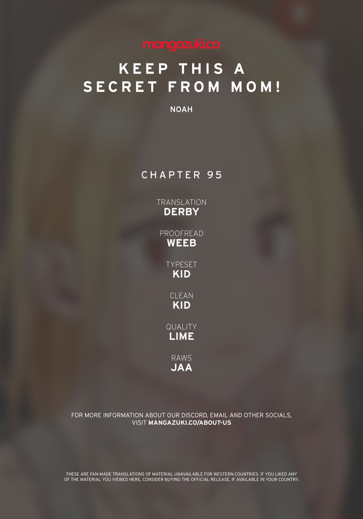 Keep it a secret from your mother! - Chapter 95 - photo - 1