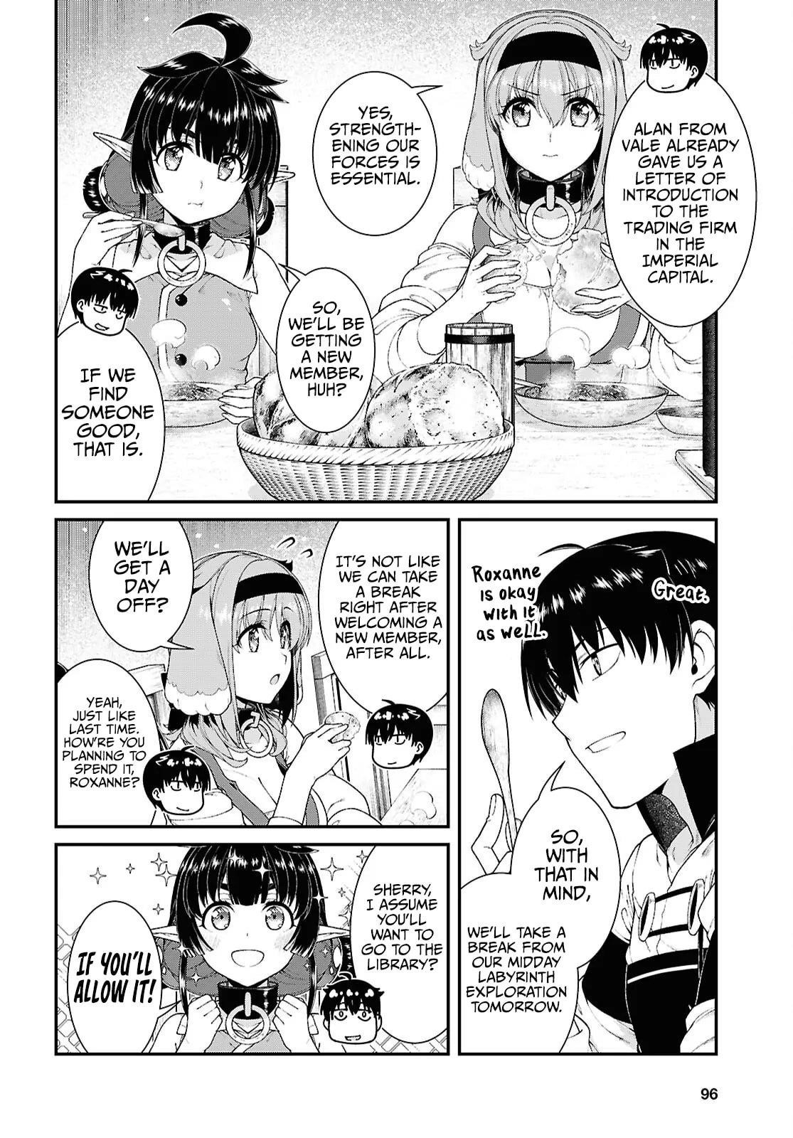 Isekai Meikyuu de Harem wo - Chapter 98 - photo - 11