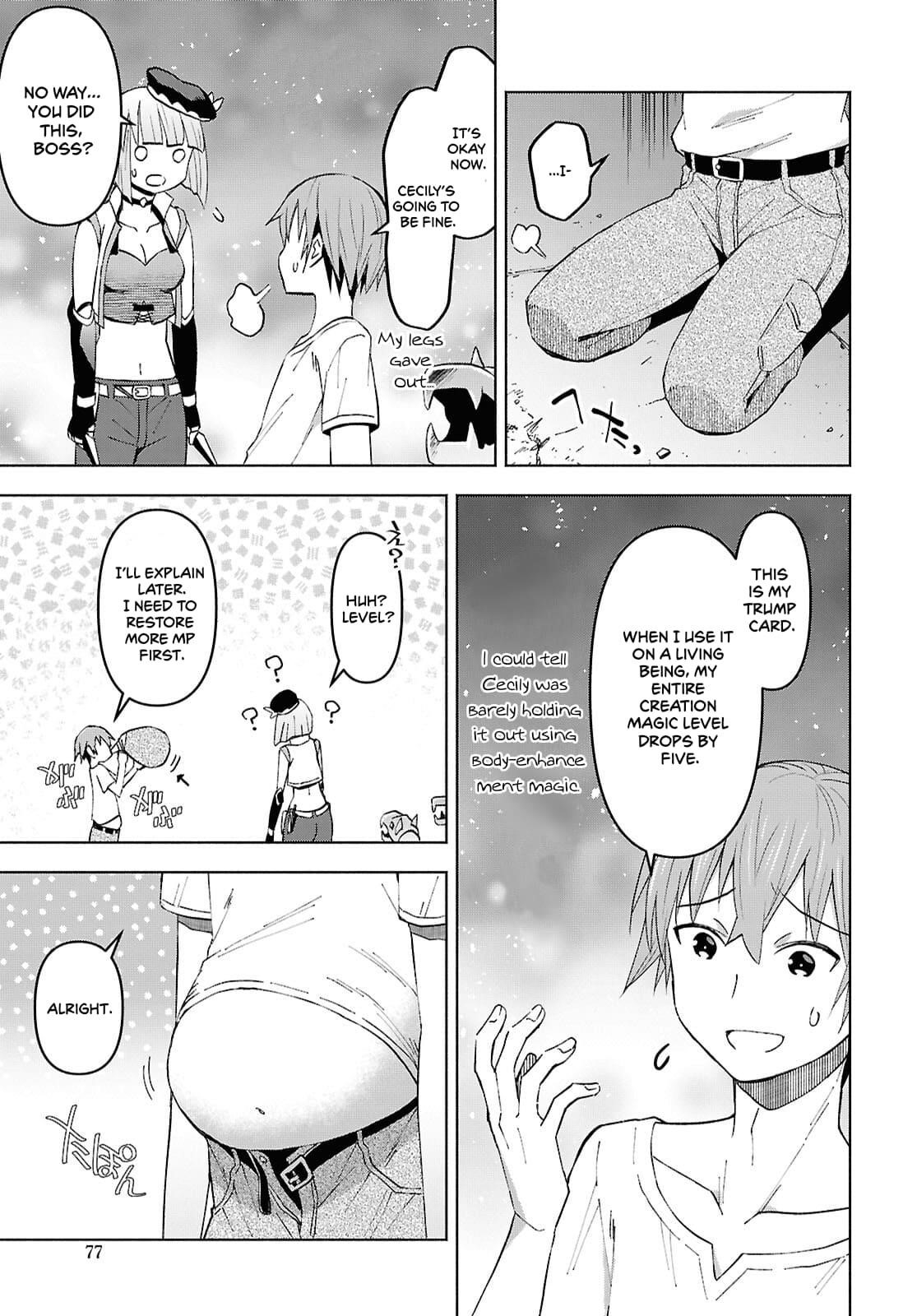 Dungeon Tou de Yadoya wo Yarou! Souzou Mahou wo Moratta Ore no Hosoude Hanjouki - Chapter 51 - photo - 10