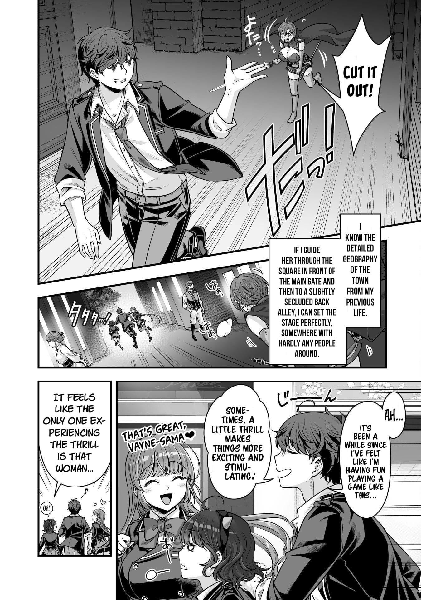 When I Was Playing Eroge With VR, I Was Reincarnated In A Different World, I Will Enslave All The Beautiful Demon Girls ~Crossout Saber~ - Chapter 19 - photo - 19