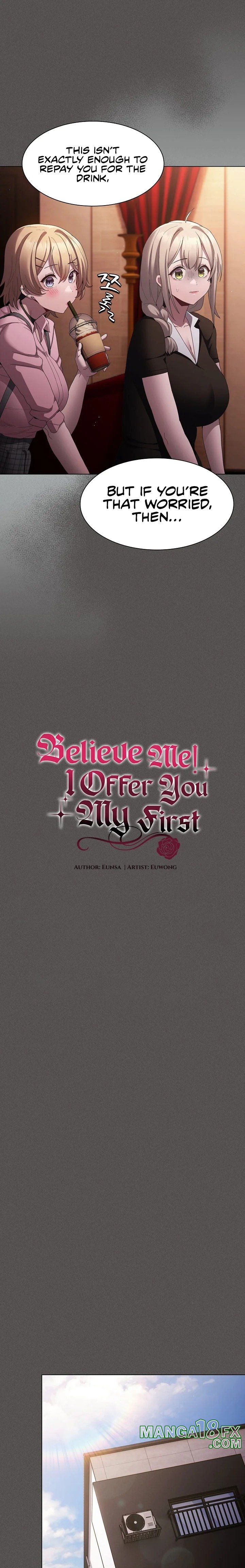 Believe Me! I Offer You My First - Chapter 10 - photo - 13